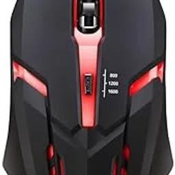 Wired Gaming Mouse Back Dry Optical for Ama Laptop Computer Home Office Supply USB (Black)-picture-20