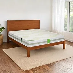 Royaloak American Luxury Ortho Latex King Mattress | 8 Inch Thick with Breathable Knitted Bamboo Fabric, Natural Latex, Soft Foam, HR Foam & Rebonded Foam | Knitted Jacquard Base-image-2