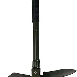 Vizora Multifunctional Garden Tool | Pocket Trowel, Duo Mini Folding Shovel, Spade Fork, Portable Rake Combo, Farming Companion with Carry Bag | Compact, Disposable image 1