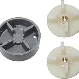 AJS spares- "HL7710/ HL7720" Coupler Gear Set for PHILIPS Mixer Grinders | Replacement Parts (1pc Motor+ 2pc Jar Couplers)-picture-24