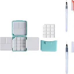 Mini Palette for Painting, Watercolor Palette, Mini Painting Palette for Artists | Art Supplies | Painting Supplies | Painting Tools & Accessories | Palettes-picture-31