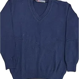 pragati textile Men’s Woolen Pullover Soft, Cozy & Trendy Winter Sweater Light Blue-picture-11