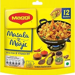 MAGGI Masala-Ae-Magic Vegetable Masala, All In One Powder|72 Grams Pouch (6G X 12 Sachets)-picture-18
