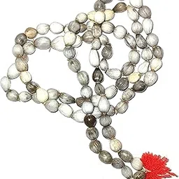 Utkal Crafts Natural Vaijayanti Seed Mala for Meditation, Prayer and Wearing | (5mm Wide Bead Size)-picture-56