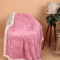 Butterthief Cozy Super Soft Warm Double Layered Kids Sherpa Blanket All Season Baby Blanket for Winter Toddlers Boys & Girls 1-6 Years (Size -100 x 150cm) (Deep Pink)-picture-26
