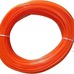 ADW CRAFT'S® Plastic Wire for Basket Making - ORANGE/KAAVI Colour, 80m x 4mm, Pack of 1 with Bag Bottom Buttons-picture-53