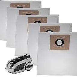 RODAK Euroclean X 1 Compatible Set of 5 Dust Bags, Tear Resistant, 3-Ply Dust Bags Provides an Advanced Filtration on Micro-Level Compared to 2 Ply Paper Filters-image-7