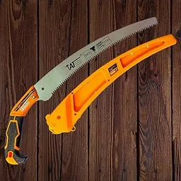 Udyanika Heavy Duty Wood Pruning Saw | Tree Cutter Tools | Tree Branch Cutter | Hand Saw with Soft Rubber Grip and (Smart Safety Cover) 14 Inch-picture-20