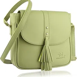 Women Sling Bag With Adjustable strap | handbag | purse |Side Sling bag | Tassel Sling Bag-image-10