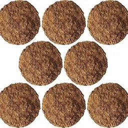 MKT Handmade 100% Pure & Original Holy Gober Cow Dung Cake & Upla | for Hawan, Pujan & Religious Purpose (Round Shape) - Pack of 12-picture-27