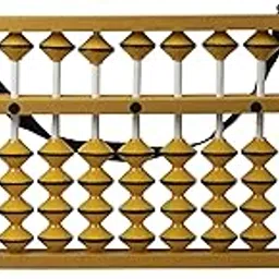 Djuize 13 Rod Teacher Abacus Yellow Beads-picture-28