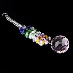 LICHTS Crystal Suncatcher Rainbow Ball Pendant Prisms Hanging Decor #3-picture-16