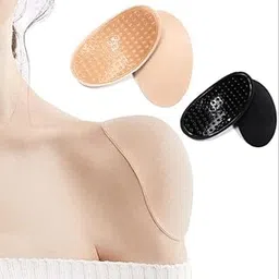 kesi ornaments KESI 1 Pairs Silicone Shoulder Pads for Womens Clothing,Reusable Soft Silicone Shoulder Pads, Invisible Shoulder Pads, Anti Slip Shoulder Pads & Push-up Pads for Girl (1 Pairs (Transparent))-picture-15