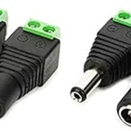 CARE 'N' TOUCH (2 Set Screw Fastening Type Male and Female DC Power Plug-Connector (2 Male + 2 Female)-picture-11