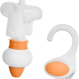 FABLOFT Refill Pouch Squeezer Accessories Personal Care Shower Gel Squeeze Accessory orange image 1