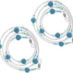calandis ™ 2 Pieces Eyeglass Sunglasses Cord Holder Necklace Eyewear Strap Chain Lanyard | Eyeglass Chains & Holders | Fashion Jewelry-picture-44