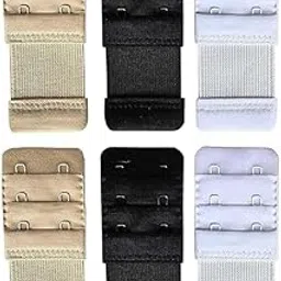 veer zone Bra Hook Extender 2 Hook - 3 Eye (with Extra Elastic) Save Your Bra, Increase Band Length, Bra Extensions, Bra Extender Hook Combo-picture-41