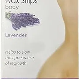 Waxing Body Wax Strips Face underArms Lavender flavor Kit for Unwanted Hair Removal Strip (Pack of 1)-picture-18