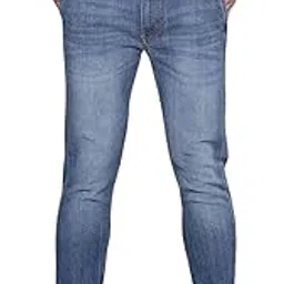 the indian garage co Men Slim Fit Solid Mid-Rise Stretchable Jeans-picture-12