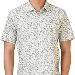 allen solly Men Cotton Blend Regular Fit Shirt image 1