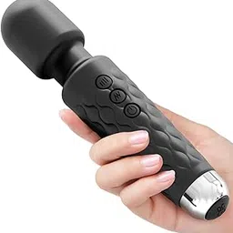 Zelofy Magic Personal Body Massager For Women & Men | 20 Vibration Modes | Rechargeable | Waterproof |- (Multicolor)-picture-55