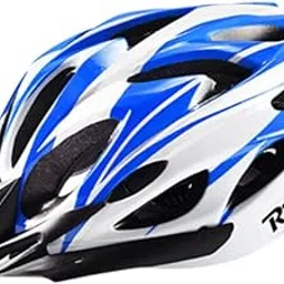 HEAVENGLOW Bike Breathable Cycling Shockproof for Women Men Sports Blue White-picture-13