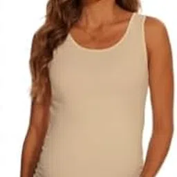 ikkai Maternity Stretchable Fully Coverage Camisole High Waist Yoga Workout Camisole Comf Casual Tights Pack of 1-picture-40