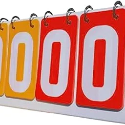 BNF® Flip Number Score Board Sport Scoreboard for Basketball Volleyball Football Yellow Red|Other Sporting Goods|1 Tabletop Scoreboard|1 Tabletop Scoreboard-picture-22