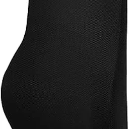 Amazon Basics Backrest Lumbar Support Orthopedic Pillow, Portable, Adjustable Strap for Office/Home Chair,Car Seat|Promotoes Posture Alignment, Back Pain Relief - 6 Months Warranty|Mesh - Black, Large-image-25