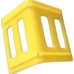 Patel Enterprise Plastic Edge Protectors - Edge Angle Plastic Corner Heavy-Duty Yellow Plastic Corner Guard, Wall Protection Bumper for Use Packing,Finish Good Products (Pack of 250 nos)-picture-33