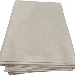 Mens Premium Unstitched Linen Blend Shirt Fabric, 1.7m, Black-picture-53