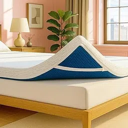 ViscoSoft 3 Inch Memory Foam Mattress Topper Full - Select High Density Ventilated Mattress Pad - Premium Removable Rayon Cover-picture-19