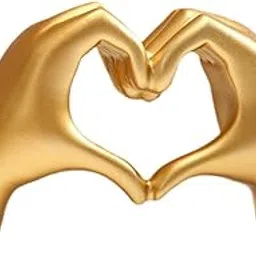 Love Finger Statue Anniversary Collectible Gift Coffee Hand Gesture Figurine Golden | Home & Garden | Home D?©Cor | Figurines-picture-55