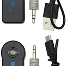 USonline911 2pcs Premium Quality Universal Bluetooth Audio Receiver 3.5mm AUX Audio Stereo Music Home Car Adapter for Samsung, HTC, etc, All Other Android 2.1 (and Above) Devices with Bluetooth-image-88