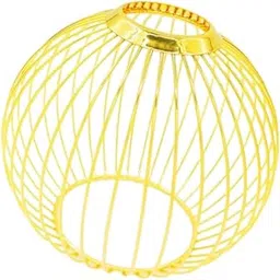 Iron Lamp Shade Bulb Cover Office Fitting Hotel Home Pendant Light Lampshade Gold 14.8x13cm-picture-23