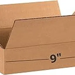 Box Brother 3 Ply Brown Corrugated Box Packing box Size: 9x4x2 Length 9 inch Width 4 inch Height 2 inch 3Ply Corrugated packing box (Pack of 60)-image-12