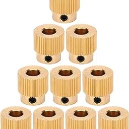 LOOM TREE® 10Pieces 3D Printer 40Teeth Bore 5Mm Brass Drive Gear 3D Printer Accessories | 3D Printers & Supplies | Parts & Accessories-picture-50