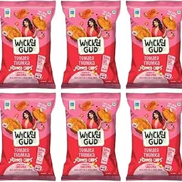 Chickpea Popped Chips - Tomato Thumka 20gm | Pack of 6-picture-10