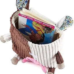 The Tickle Toe 3D Animal Baby Bag | White Cow Shaped Lunch/Picnic Bag for Babies Aged 2 Months to 2 Years | Cute & Functional Designer Toddler Backpack-image-95