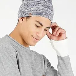 kindertales Solid Knit Woolen Headband Earwarmer | Unisex Soft Acrylic Rib Knit Winter Ear Cover | Stretchable Wool Hairband for Men & Women | Warm Outdoor Sports Head Wrap | Made in India-picture-32