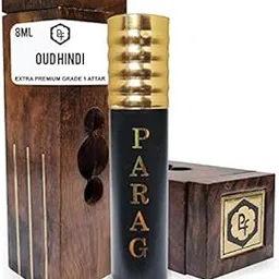 Parag Fragrances Oud Hindi Attar (Grade 1 & Bhapka Processed) With Hand Crafted Wooden-picture-20