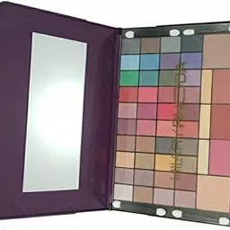 Professional Makeup Palette with Mirror, 48 Colors, Purple Case, Eyeshadow Collection for Cosmetic Artistry-picture-48