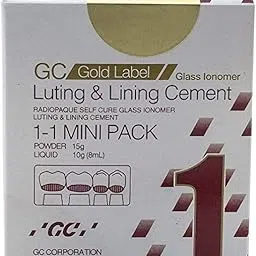 unknown GC Corporation Gold Label Type 1 Glass Ionomer Luting and Lining Cement Mini Pack-picture-10