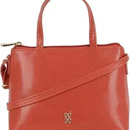 baggit Women Red Satchel Handbag Xs Size | Ladies Stylish Casual Purse Bag-picture-48