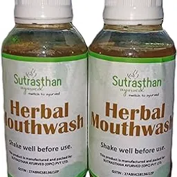 "Herbal mouthwash for fresh breath" 100 ml. (Pack of 2) image 1