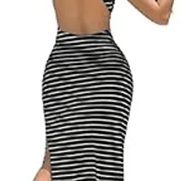 aahwan Women's Fit And Flare Maxi Dress-picture-47