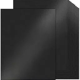 kodithal Magnetic Sheet Papers Plain Adhesive Flexible Peel and Stick A4 Size Fridge Magnets Self for Crafts, Photos, Stamps, Etc. Decoration (30X20 cm) (1 PCS), Black-picture-68