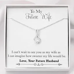 glowcent FABUNORA Best Unique Gift For Fiance Female- 925 Sterling Silver Pendant With Certificate of Authenticity and 925 Stamp | women gifts | women pendant | women chain | women necklace | girls silver-picture-32