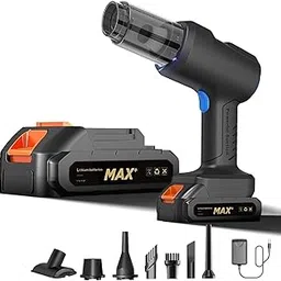 Zinglu Portable Car Vacuum Cleaner with Blower | USB Rechargeable Wireless Vaccume Cleaner Traveling, Portable, Rechargeable | 4 in 1 vaccume Cleaner | Hand held vaccume Cleaner-picture-10