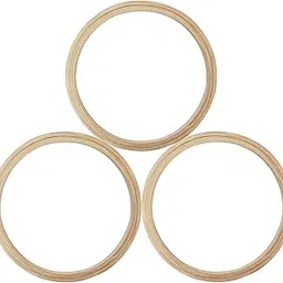 Embroiderymaterial Round Wooden Hoops Without Screws for Cross Stitching & Embroidery(3 Pieces Set) 10 Inch-picture-24